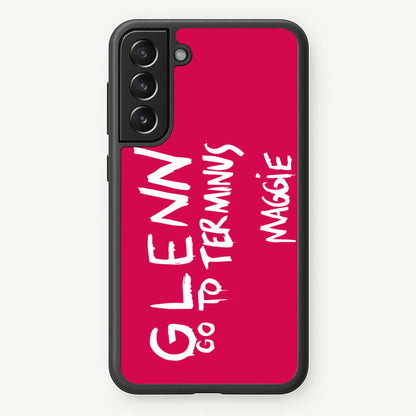 Message For Glenn - TWD  - The Walking Dead Phone Case for Galaxy S22