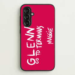 Message For Glenn - TWD  - The Walking Dead Phone Case for Galaxy A16