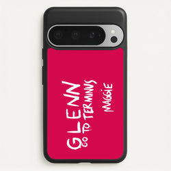 Message For Glenn - TWD  - The Walking Dead Phone Case for Google Pixel 9 Pro XL