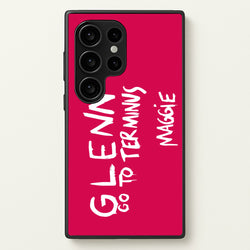 Message For Glenn - TWD  - The Walking Dead Phone Case for Galaxy S24 Ultra
