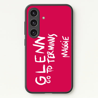 Message For Glenn - TWD  - The Walking Dead Phone Case for Galaxy S24 Plus