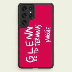 Message For Glenn - TWD  - The Walking Dead Phone Case for Galaxy S22 Ultra