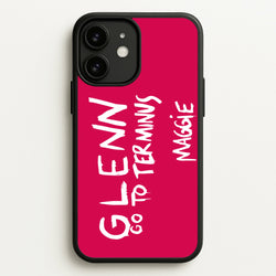 Message For Glenn - TWD  - The Walking Dead Phone Case for iPhone 11