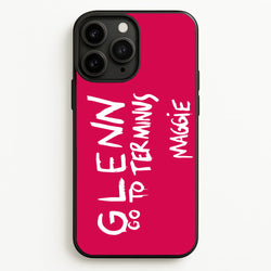 Message For Glenn - TWD  - The Walking Dead Phone Case for iPhone 11 Pro