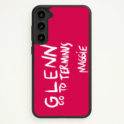 Message For Glenn - TWD  - The Walking Dead Phone Case for Galaxy S23 Plus