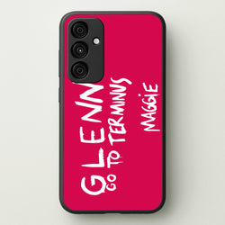 Message For Glenn - TWD  - The Walking Dead Phone Case for Galaxy A55