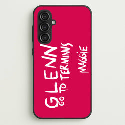 Message For Glenn - TWD  - The Walking Dead Phone Case for Galaxy S23FE