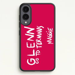 Message For Glenn - TWD  - The Walking Dead Phone Case for Galaxy S25 Edge