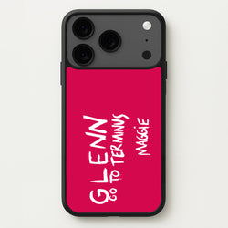 Message For Glenn - TWD Phone Case for iPhone 17 Pro