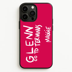 Message For Glenn - TWD  - The Walking Dead Phone Case for iPhone 13 Pro Max