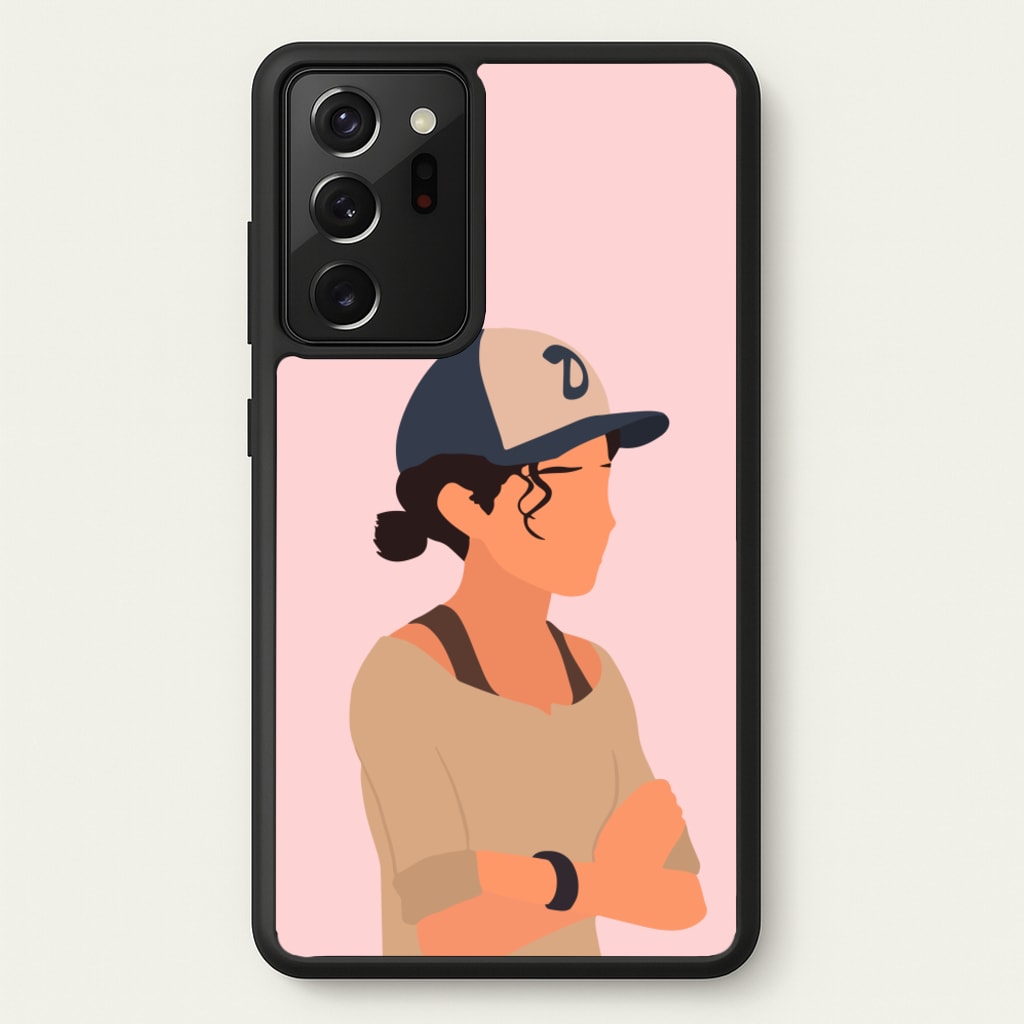 Clementine Faceless - TWD  - The Walking Dead Phone Case for Galaxy Note 20 Ultra