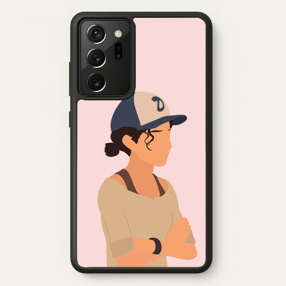 Clementine Faceless - TWD  - The Walking Dead Phone Case for Galaxy Note 20 Ultra
