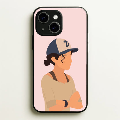 Clementine Faceless - TWD  - The Walking Dead Phone Case for iPhone 14
