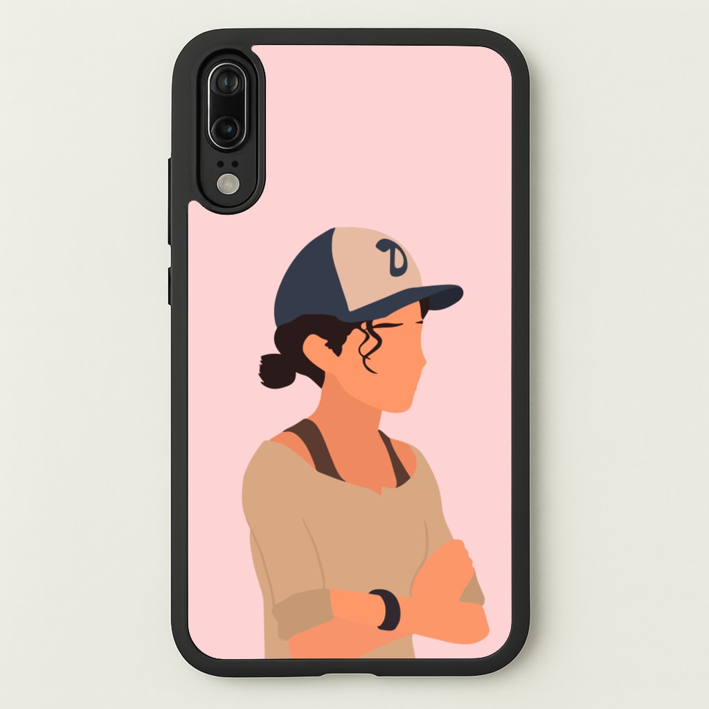 Clementine Faceless - TWD  - The Walking Dead Phone Case for Huawei P20