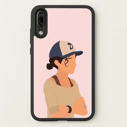 Clementine Faceless - TWD  - The Walking Dead Phone Case for Huawei P20