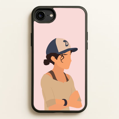 Clementine Faceless - TWD  - The Walking Dead Phone Case for iPhone 6 / 7 / 8 / SE