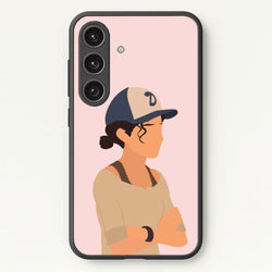 Clementine Faceless - TWD  - The Walking Dead Phone Case for Galaxy S25