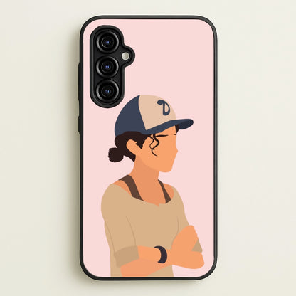 Clementine Faceless - TWD  - The Walking Dead Phone Case for Galaxy A54
