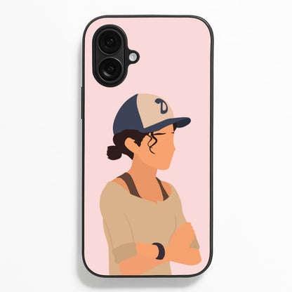 Clementine Faceless - TWD  - The Walking Dead Phone Case for iPhone 16 Plus
