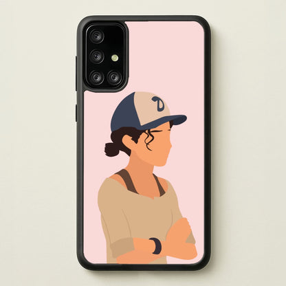Clementine Faceless - TWD  - The Walking Dead Phone Case for Galaxy A71