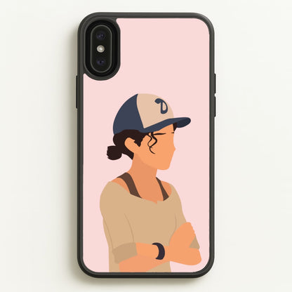 Clementine Faceless - TWD  - The Walking Dead Phone Case for iPhone XS Max