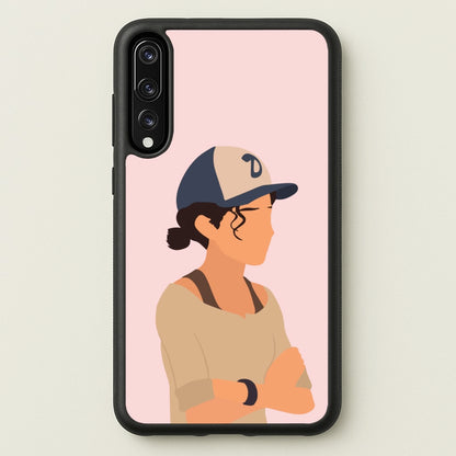 Clementine Faceless - TWD  - The Walking Dead Phone Case for Huawei P20 Pro