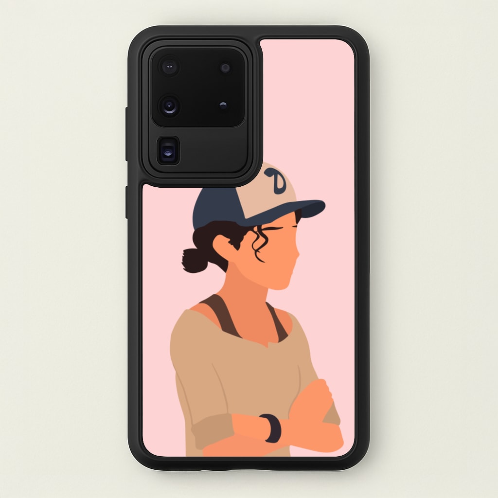 Clementine Faceless - TWD  - The Walking Dead Phone Case for Galaxy S20 Ultra