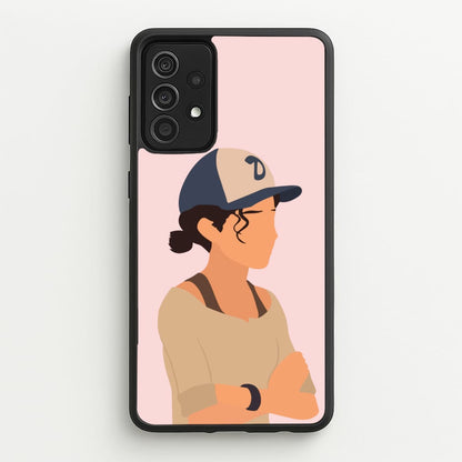 Clementine Faceless - TWD  - The Walking Dead Phone Case for Galaxy A52 / A52s