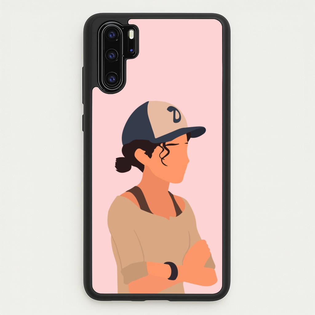 Clementine Faceless - TWD  - The Walking Dead Phone Case for Huawei P30 Pro