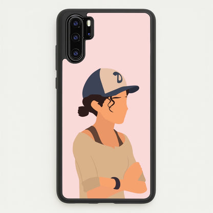 Clementine Faceless - TWD  - The Walking Dead Phone Case for Huawei P30 Pro