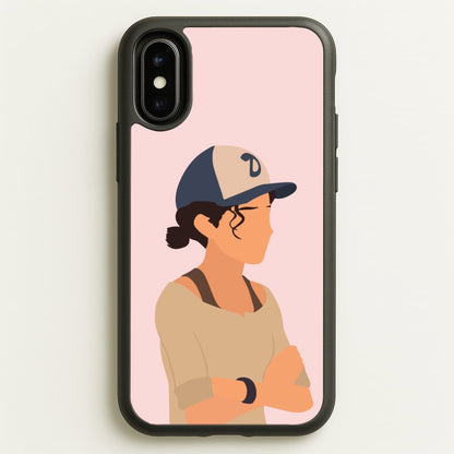 Clementine Faceless - TWD  - The Walking Dead Phone Case for iPhone X / XS