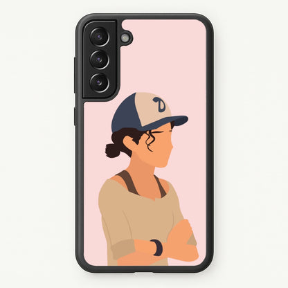Clementine Faceless - TWD  - The Walking Dead Phone Case for Galaxy S22 Plus