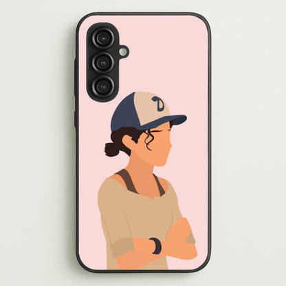 Clementine Faceless - TWD  - The Walking Dead Phone Case for Galaxy S23FE