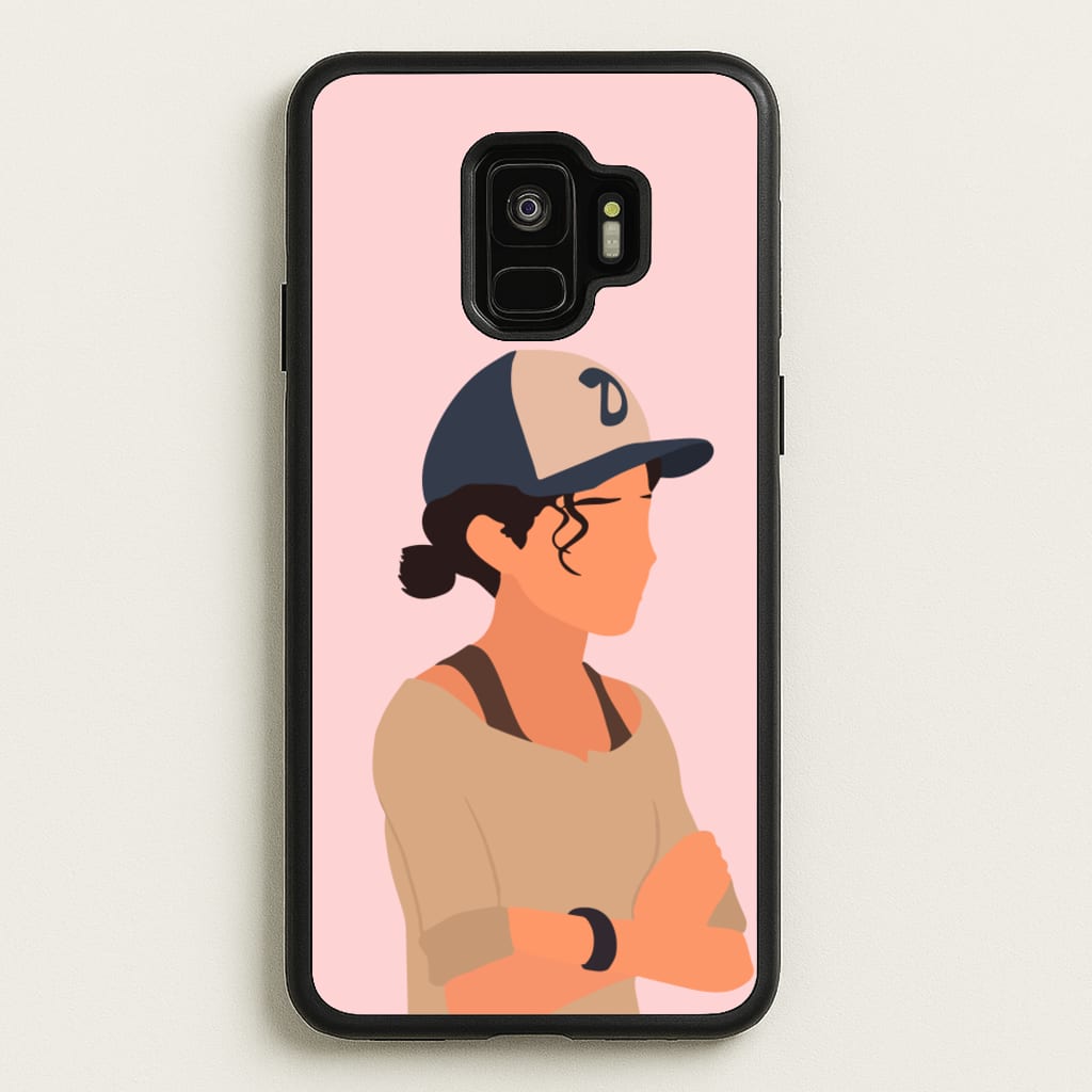 Clementine Faceless - TWD  - The Walking Dead Phone Case for Galaxy S9