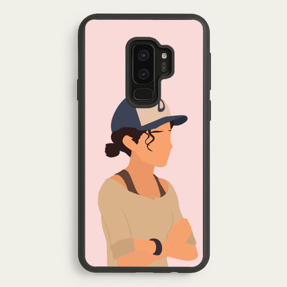 Clementine Faceless - TWD  - The Walking Dead Phone Case for Galaxy S9 Plus