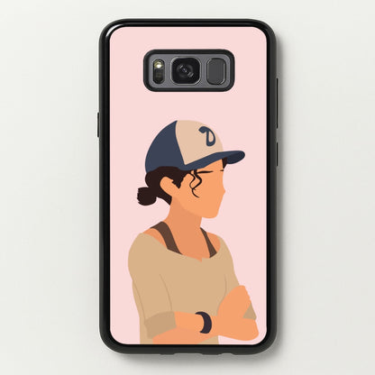 Clementine Faceless - TWD  - The Walking Dead Phone Case for Galaxy S8 Plus