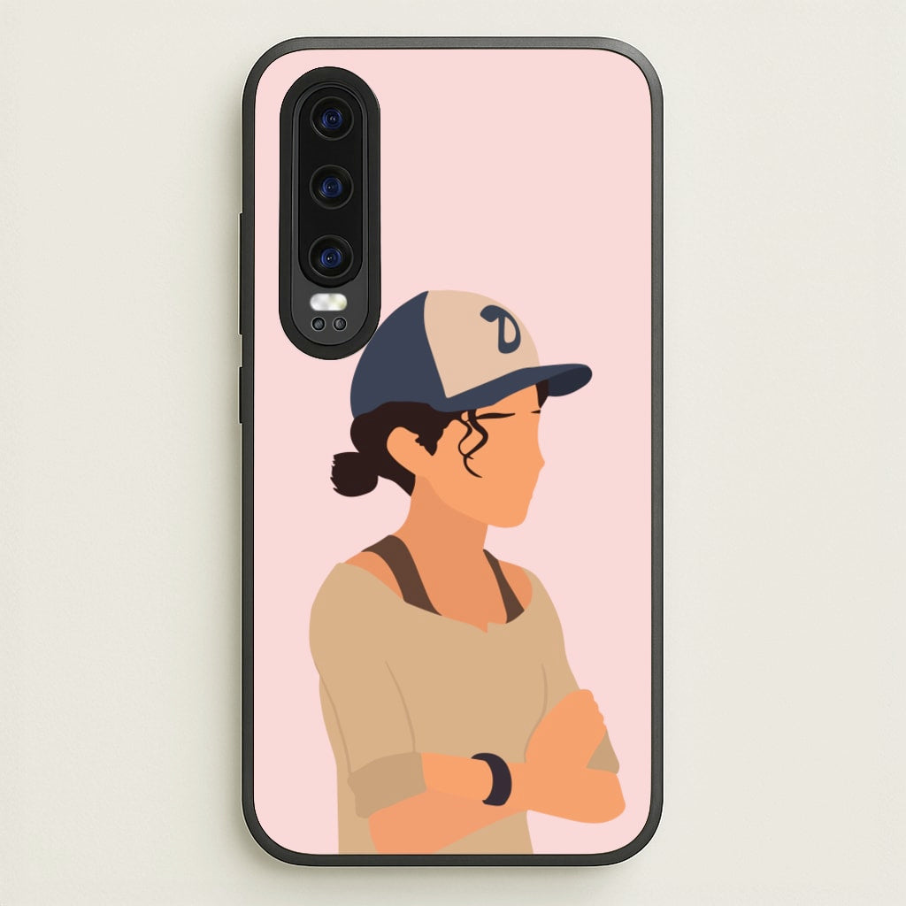 Clementine Faceless - TWD  - The Walking Dead Phone Case for Huawei P30
