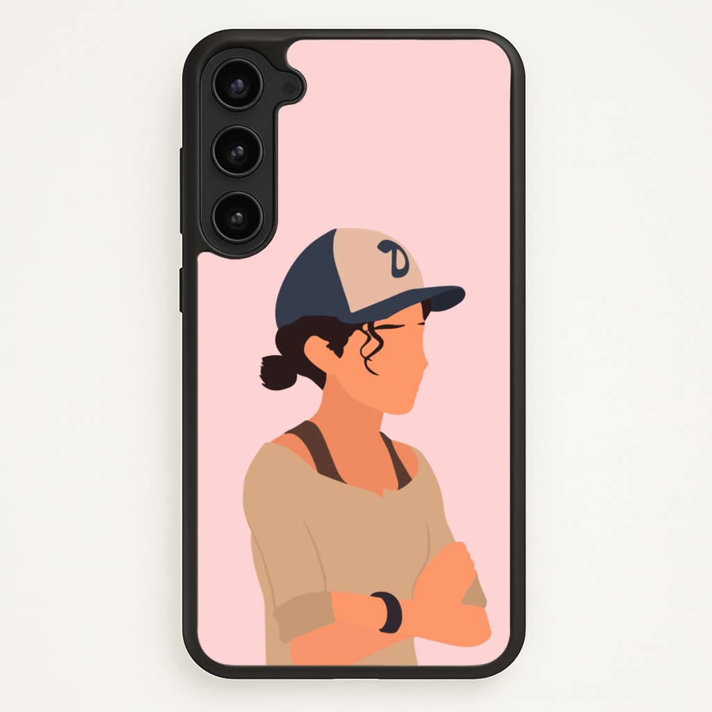 Clementine Faceless - TWD  - The Walking Dead Phone Case for Galaxy S23 Plus