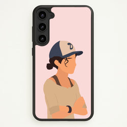 Clementine Faceless - TWD  - The Walking Dead Phone Case for Galaxy S23 Plus