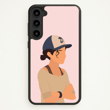 Clementine Faceless - TWD  - The Walking Dead Phone Case for Galaxy S23 Plus