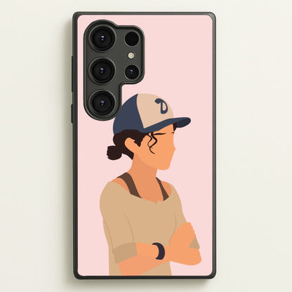 Clementine Faceless - TWD  - The Walking Dead Phone Case for Galaxy S25 Ultra