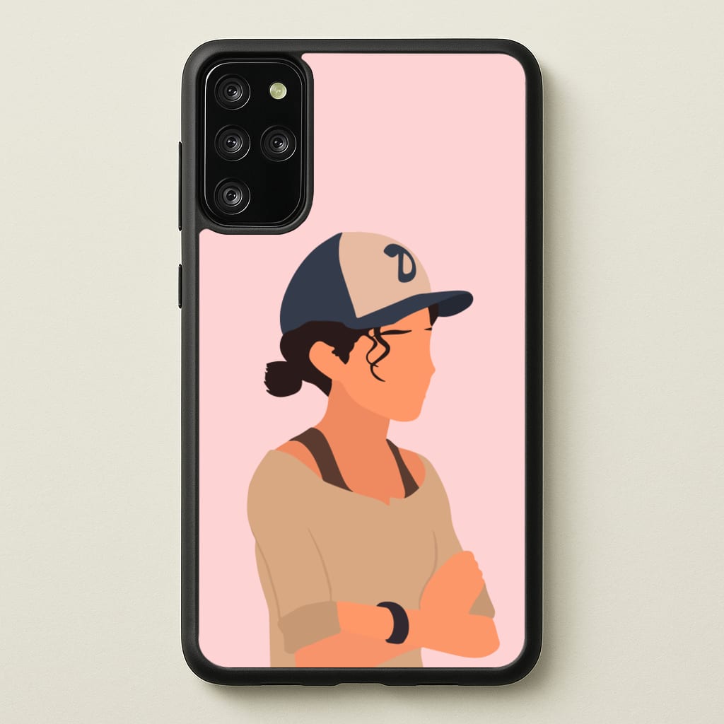 Clementine Faceless - TWD  - The Walking Dead Phone Case for Galaxy S20 Plus