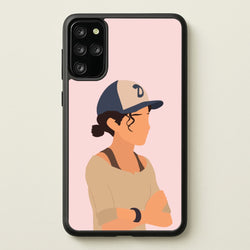 Clementine Faceless - TWD  - The Walking Dead Phone Case for Galaxy S20 Plus