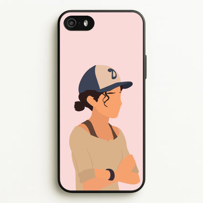 Clementine Faceless - TWD  - The Walking Dead Phone Case for iPhone 5 / 5s / SE 2016