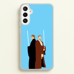 Skywalker and Kenobi  - Star Wars Phone Case for Galaxy A34