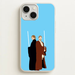 Skywalker and Kenobi  - Star Wars Phone Case for iPhone 13 Mini