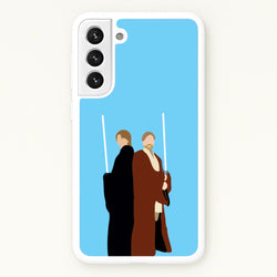Skywalker and Kenobi  - Star Wars Phone Case for Galaxy S22 Plus