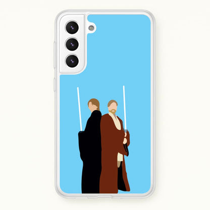 Skywalker and Kenobi  - Star Wars Phone Case for Galaxy S21