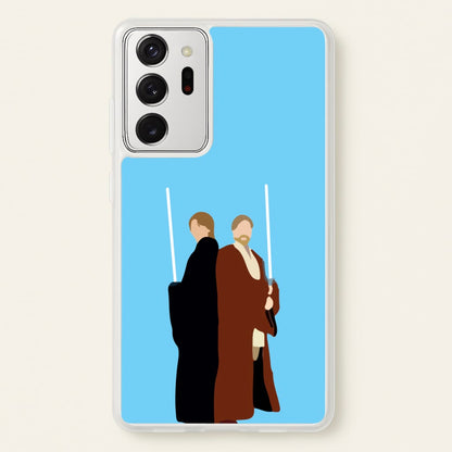 Skywalker and Kenobi  - Star Wars Phone Case for Galaxy Note 20 Ultra