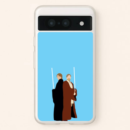 Skywalker and Kenobi  - Star Wars Phone Case for Google Pixel 8